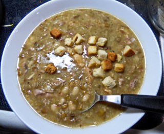 White Beans & Lentil Soup