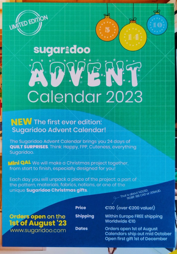 Sugaridoo Advent Calendar 2023