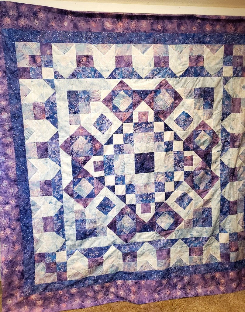 Cotton Cuts Puzzle Mystery QAL - Village Green - Team Lavender