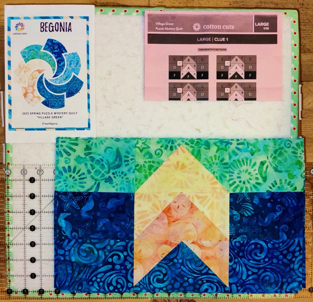 Cotton Cuts - Village Green - Team Begonia