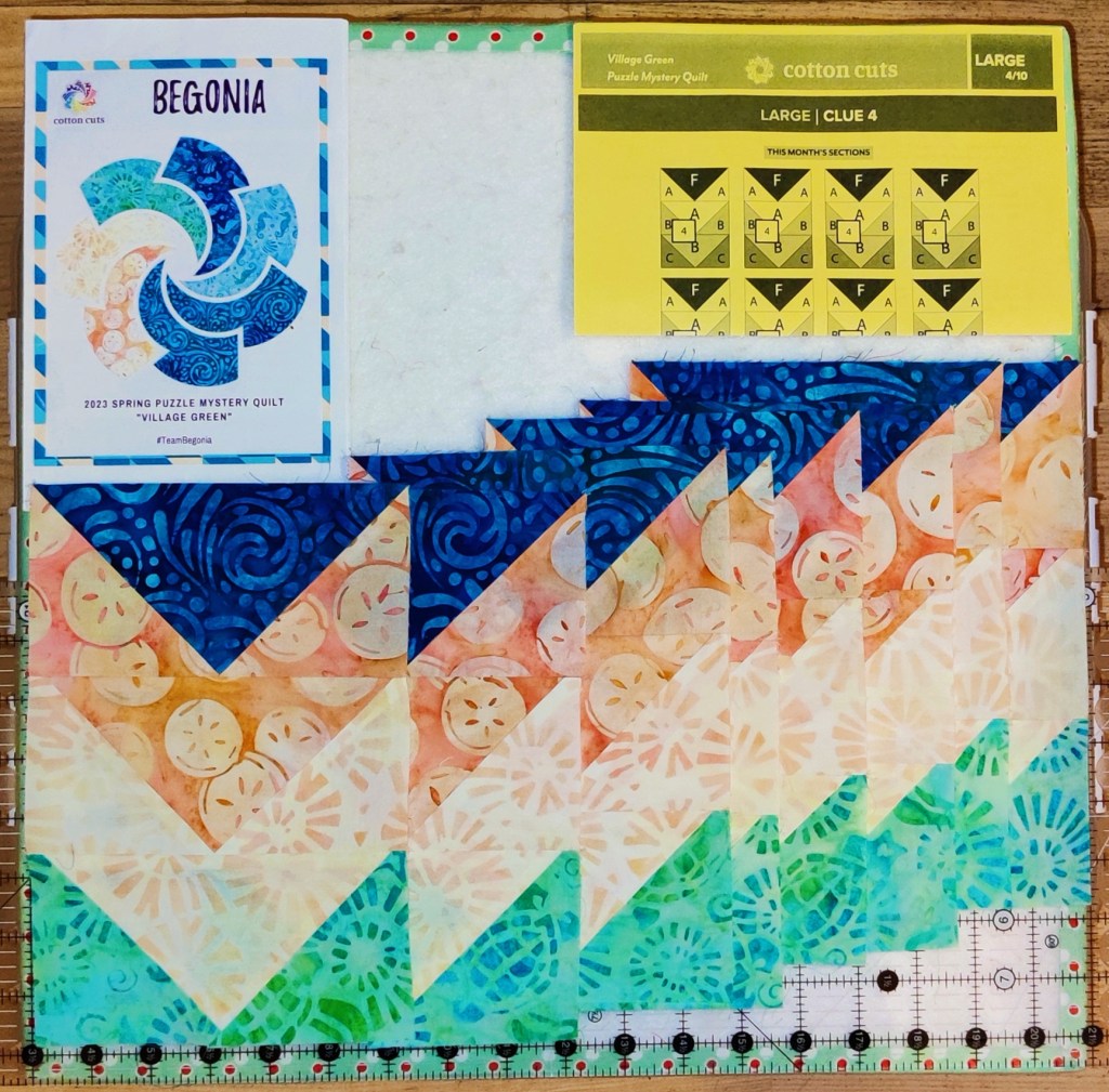 Cotton Cuts - Village Green - Team Begonia