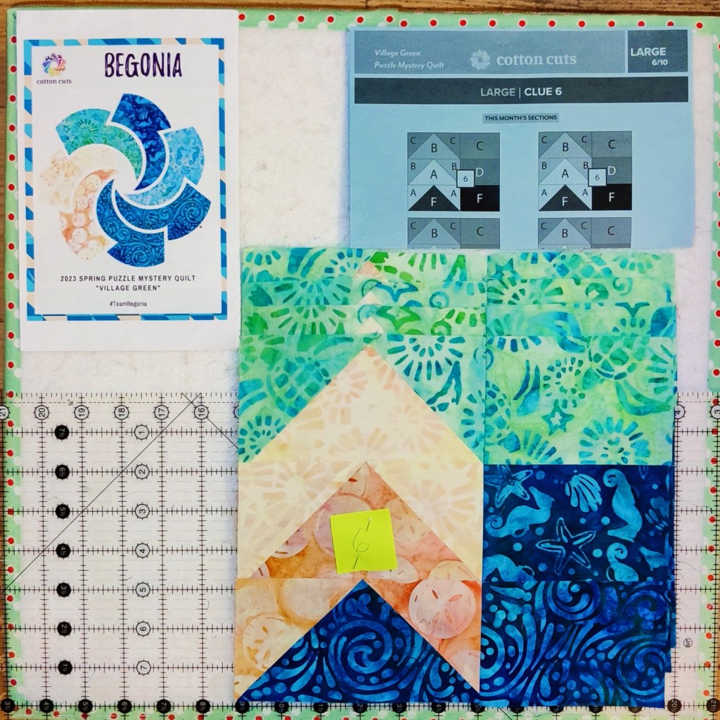 Cotton Cuts - Village Green - Team Begonia