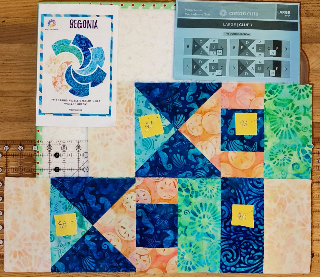 Cotton Cuts - Village Green - Team Begonia