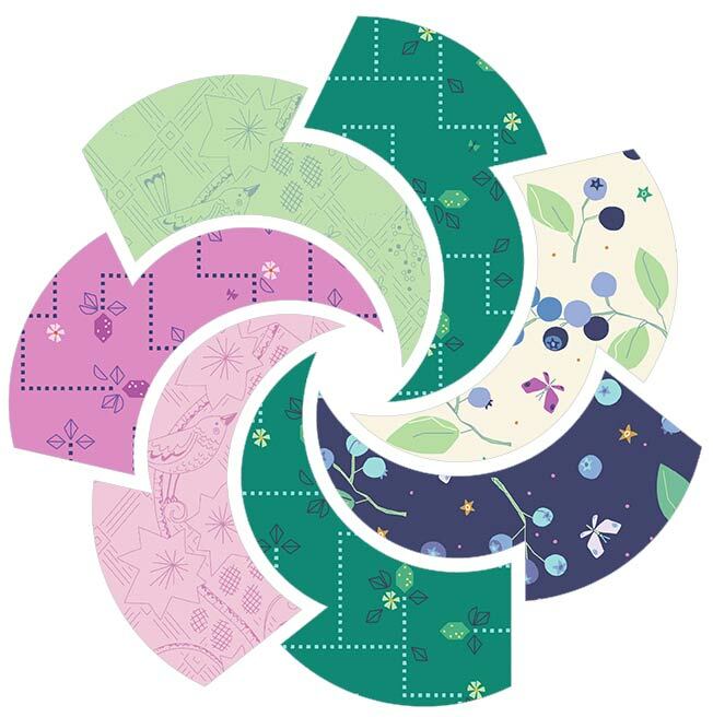 Delilah
Nora's Garden by Shauna Doris for Andover Fabrics